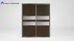 ⁦خزانة بأبواب سحب عرض 220سم⁩ - الصورة ⁦5⁩