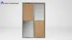 ⁦خزانة بأبواب سحب عرض 160سم⁩ - الصورة ⁦8⁩