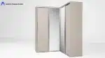 ⁦خزانة زاوية بأبواب سحب 190 + 190سم⁩ - الصورة ⁦6⁩