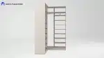 ⁦خزانة زاوية بأبواب مفصلية 150 + 150سم⁩ - الصورة ⁦9⁩