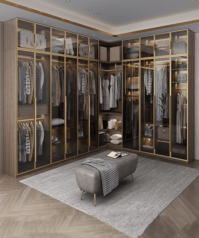 أثاث مودرن بتفصيل حسب الطلب من هومـي – خزائن مودرن- غرفة نوم فندقية