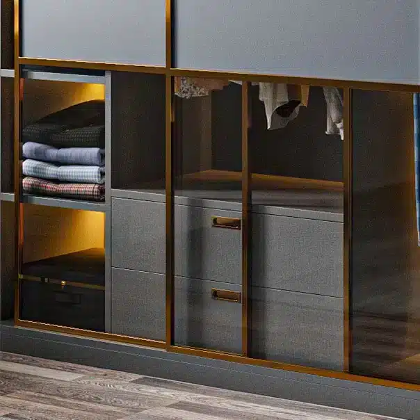 أثاث مودرن بتفصيل حسب الطلب من هومـي – خزائن مودرن- غرفة نوم فندقية